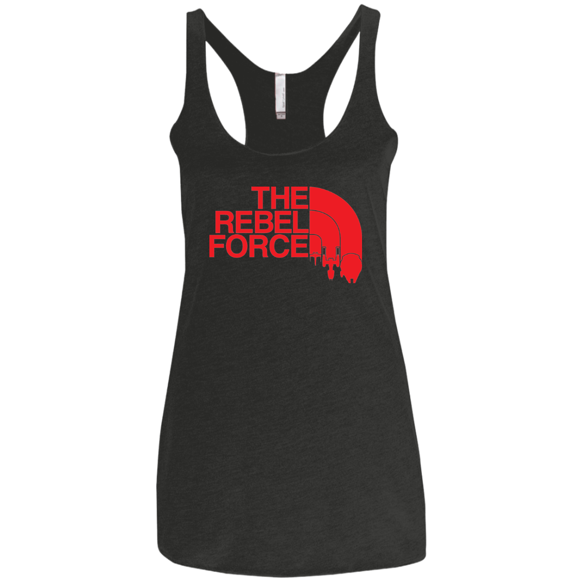 T-Shirts Vintage Black / X-Small The Rebel Force 2 Women's Triblend Racerback Tank