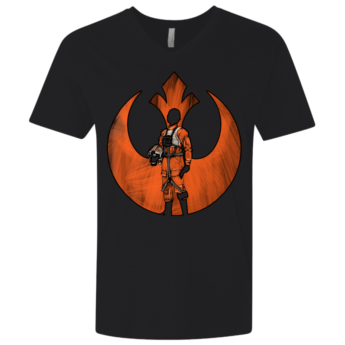 T-Shirts Black / X-Small The Rebel Men's Premium V-Neck