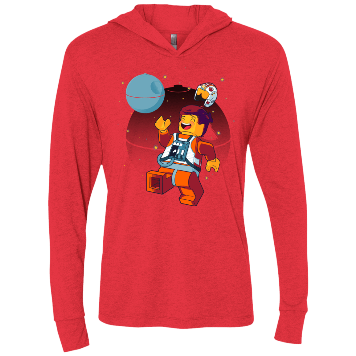 T-Shirts Vintage Red / X-Small The Rebellion Is Awesome Triblend Long Sleeve Hoodie Tee