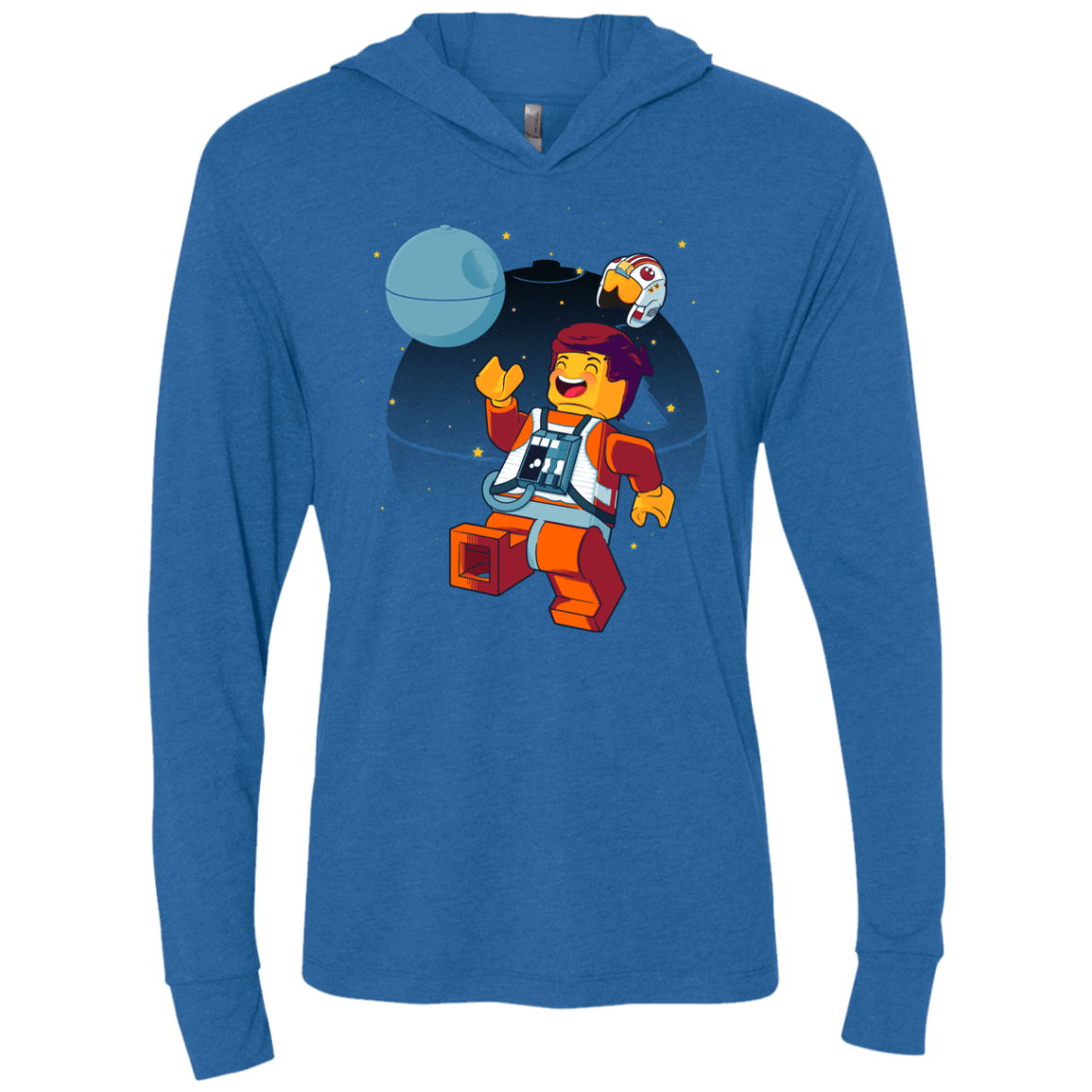 T-Shirts Vintage Royal / X-Small The Rebellion Is Awesome Triblend Long Sleeve Hoodie Tee