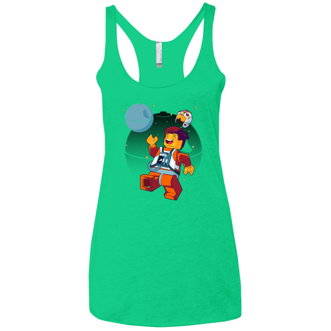 T-Shirts Envy / X-Small The Rebellion Is Awesome Women's Triblend Racerback Tank