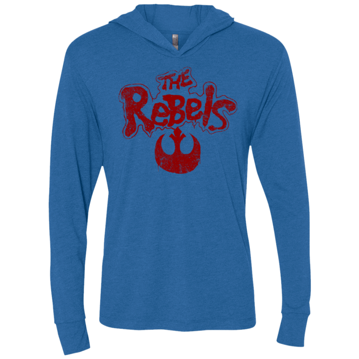 T-Shirts Vintage Royal / X-Small The Rebels (1) Triblend Long Sleeve Hoodie Tee