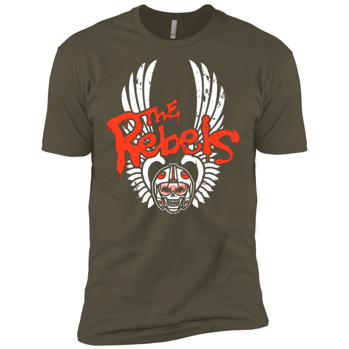 T-Shirts Military Green / X-Small THE REBELS Men's Premium T-Shirt