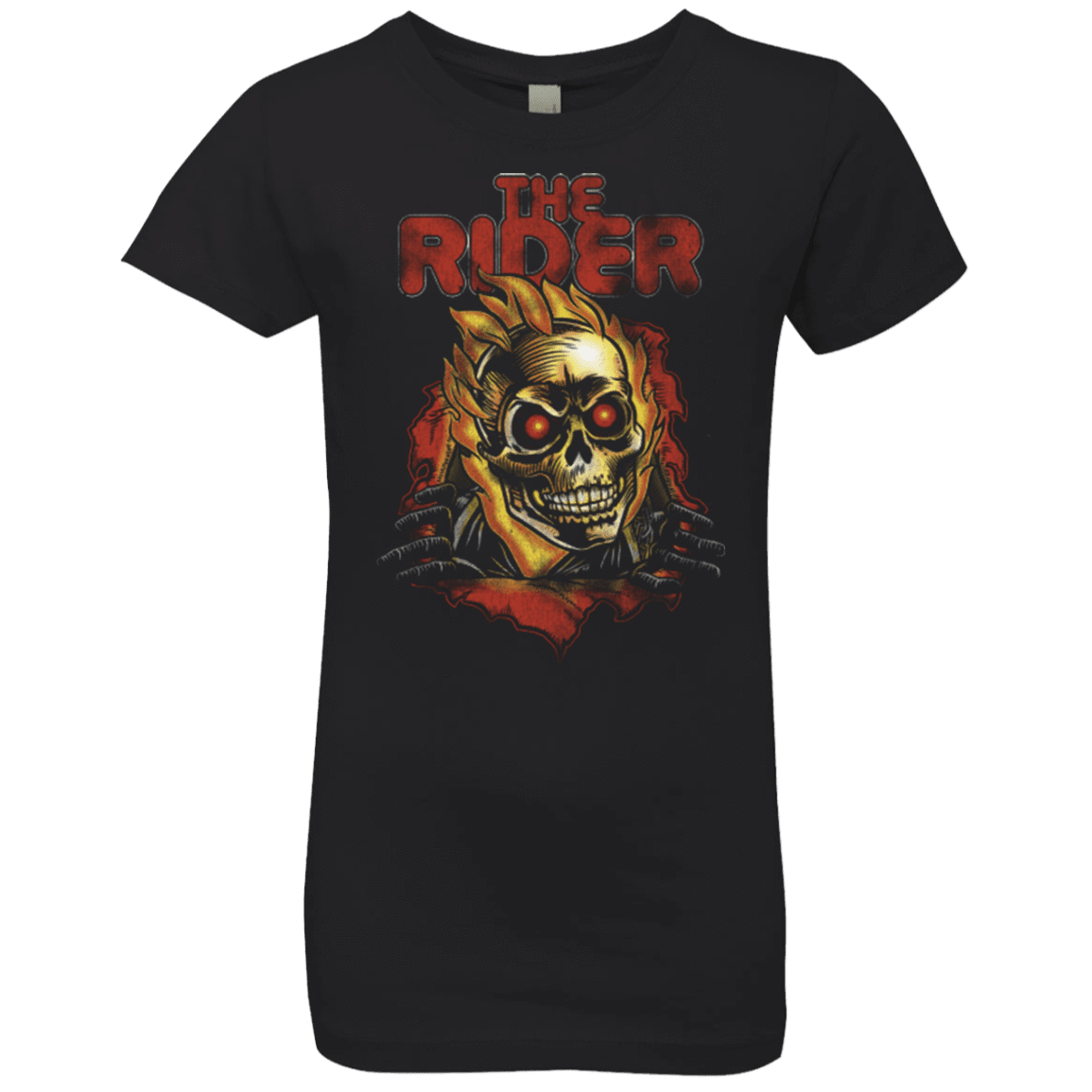 T-Shirts Black / YXS THE RIDER Girls Premium T-Shirt