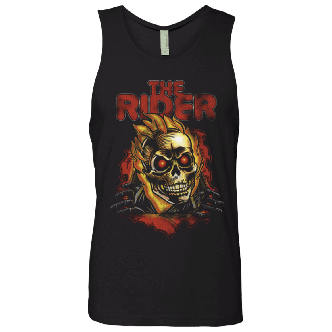 T-Shirts Black / Small THE RIDER Men's Premium Tank Top