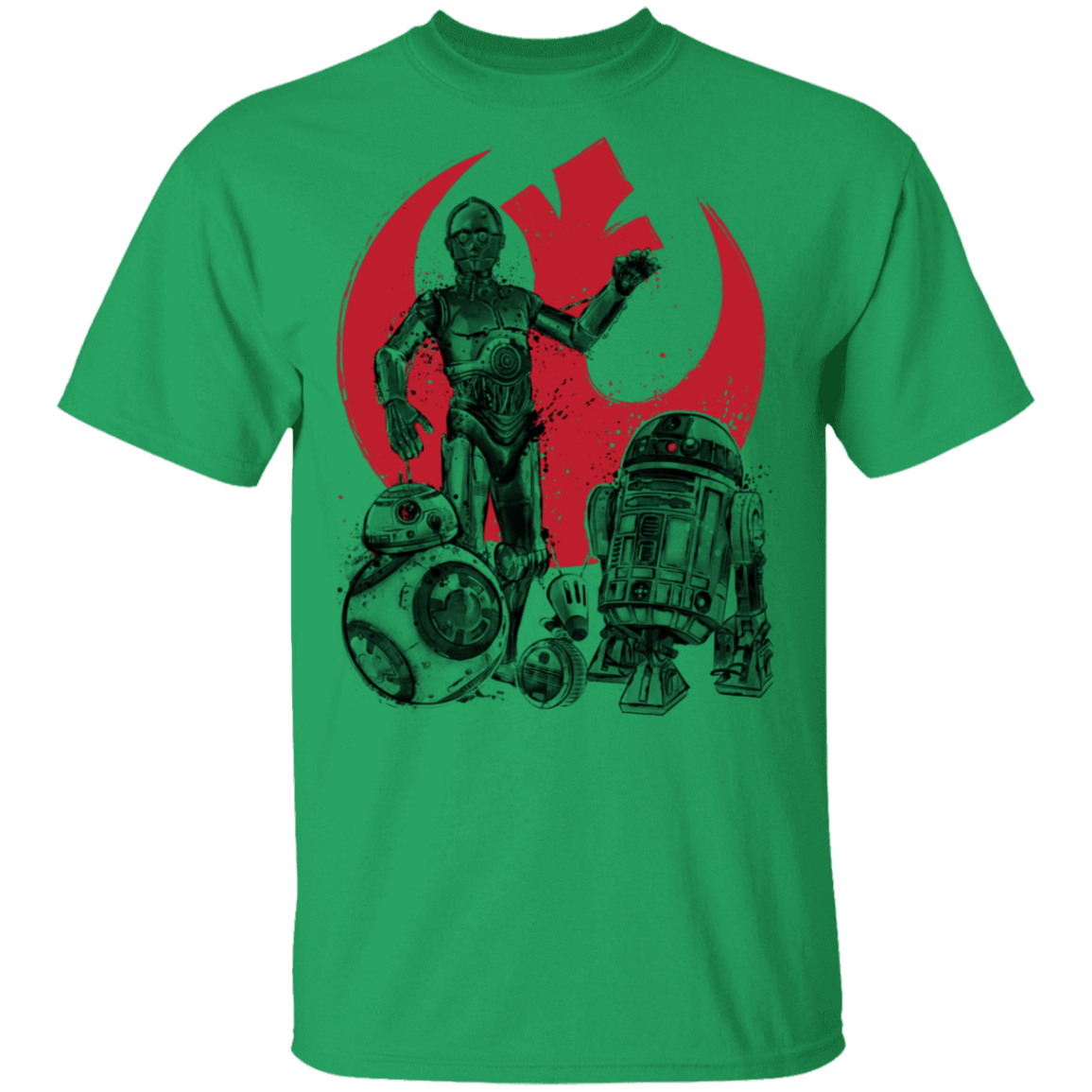T-Shirts Irish Green / S The Rise of Droids T-Shirt