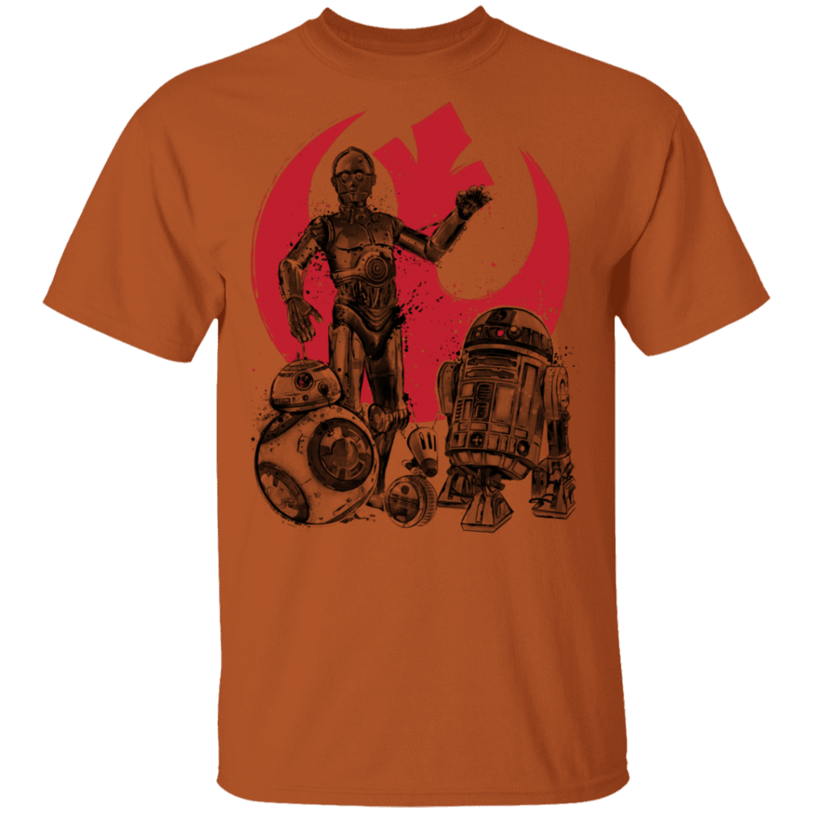 T-Shirts Texas Orange / S The Rise of Droids T-Shirt
