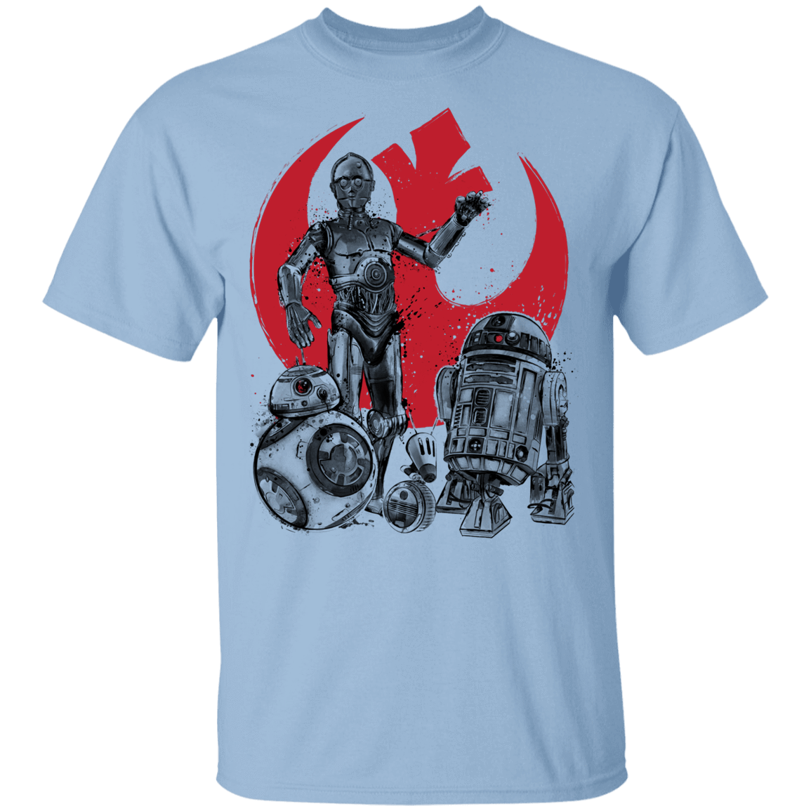T-Shirts Light Blue / YXS The Rise of Droids Youth T-Shirt