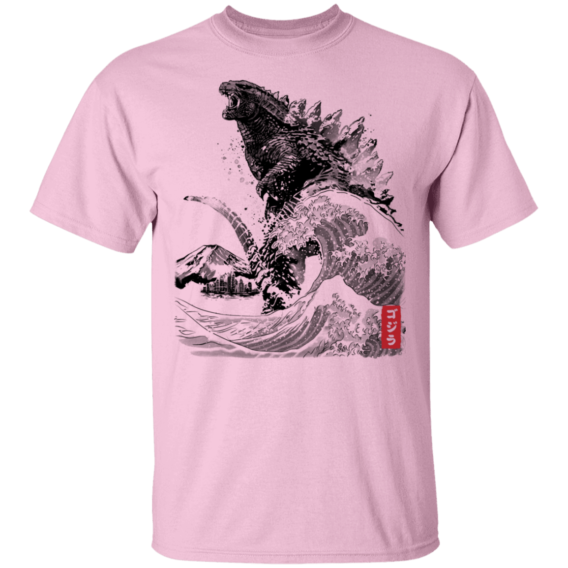 T-Shirts Light Pink / S The Rise of Gojira T-Shirt
