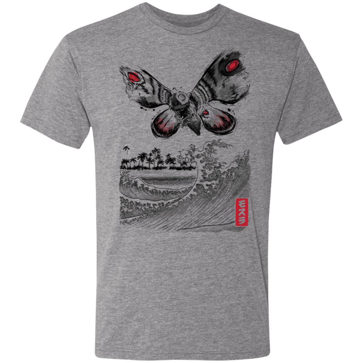 T-Shirts Premium Heather / S The Rise of the Giant Moth Men's Triblend T-Shirt