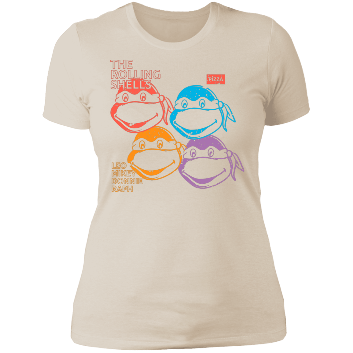 T-Shirts Ivory/ / S The Rolling Shells Women's Premium T-Shirt