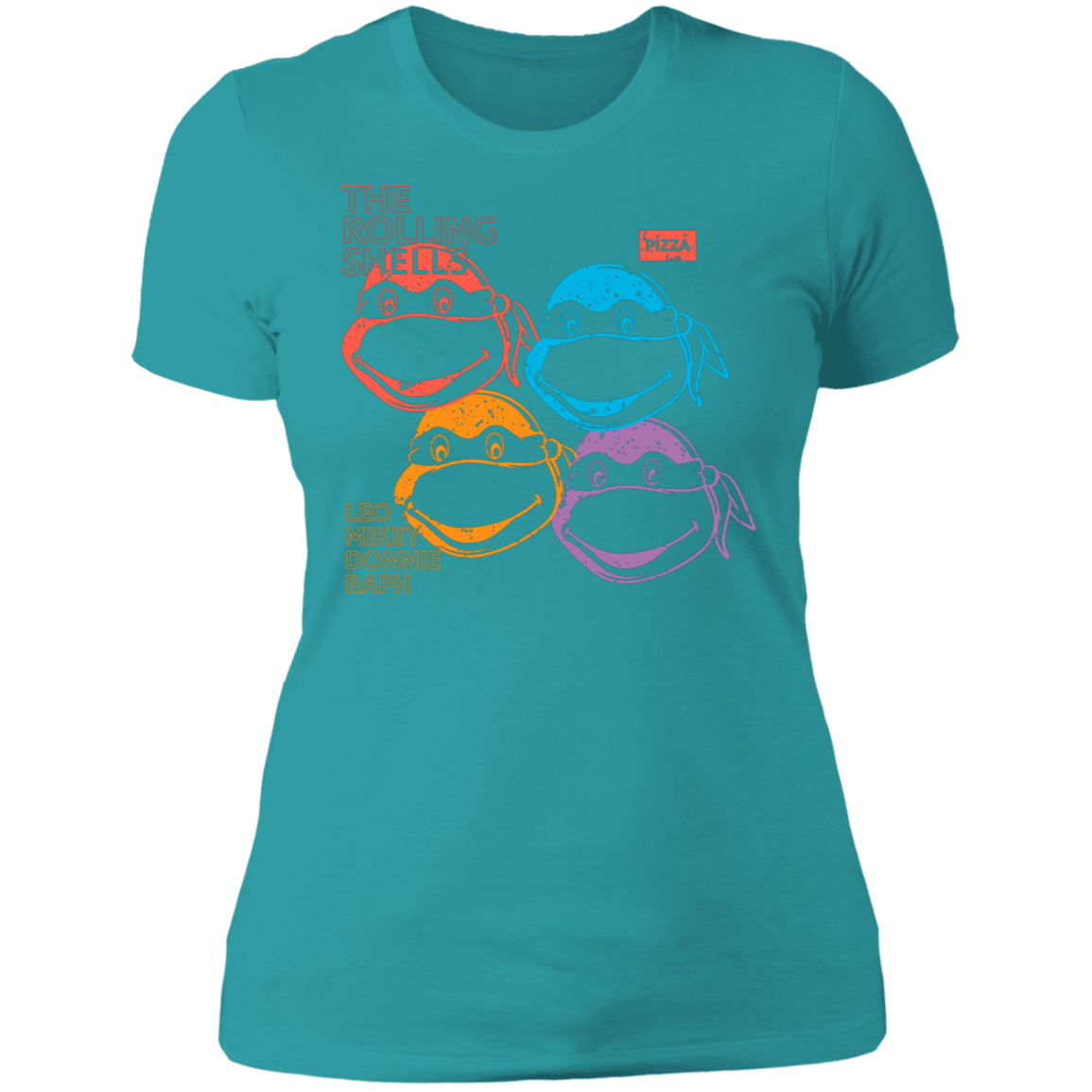 T-Shirts Tahiti Blue / S The Rolling Shells Women's Premium T-Shirt