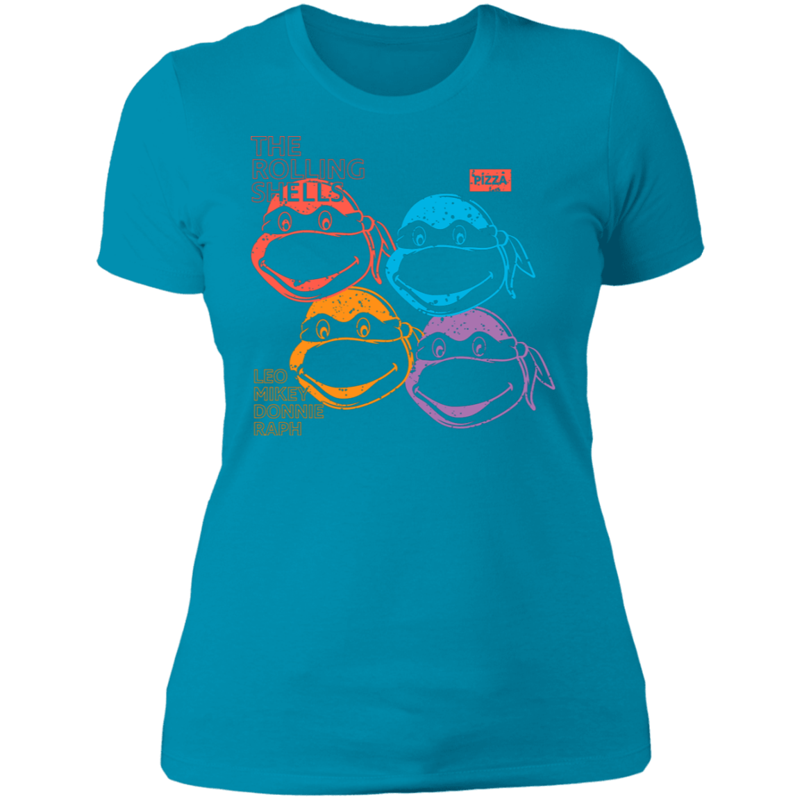 T-Shirts Turquoise / S The Rolling Shells Women's Premium T-Shirt