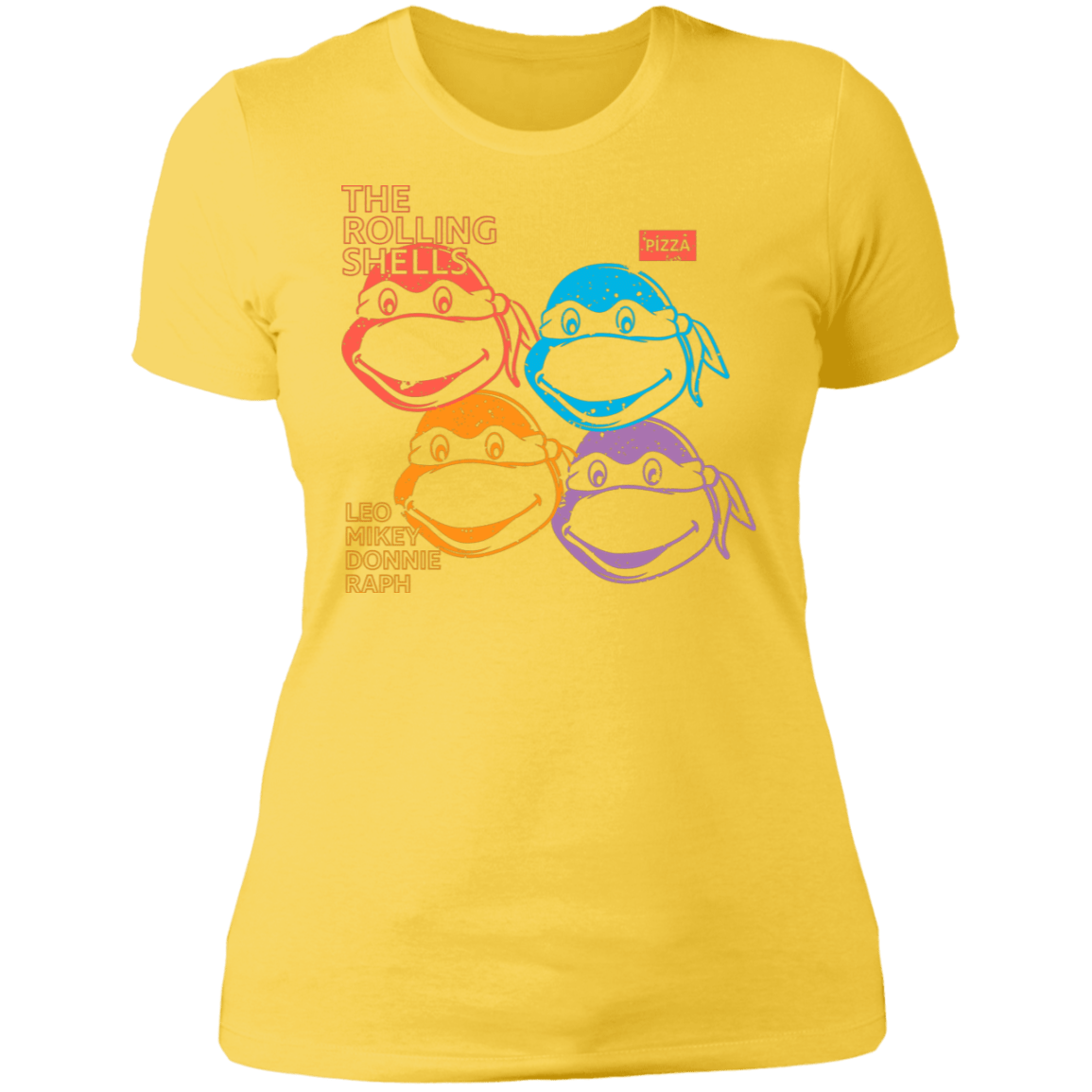 T-Shirts Vibrant Yellow / S The Rolling Shells Women's Premium T-Shirt