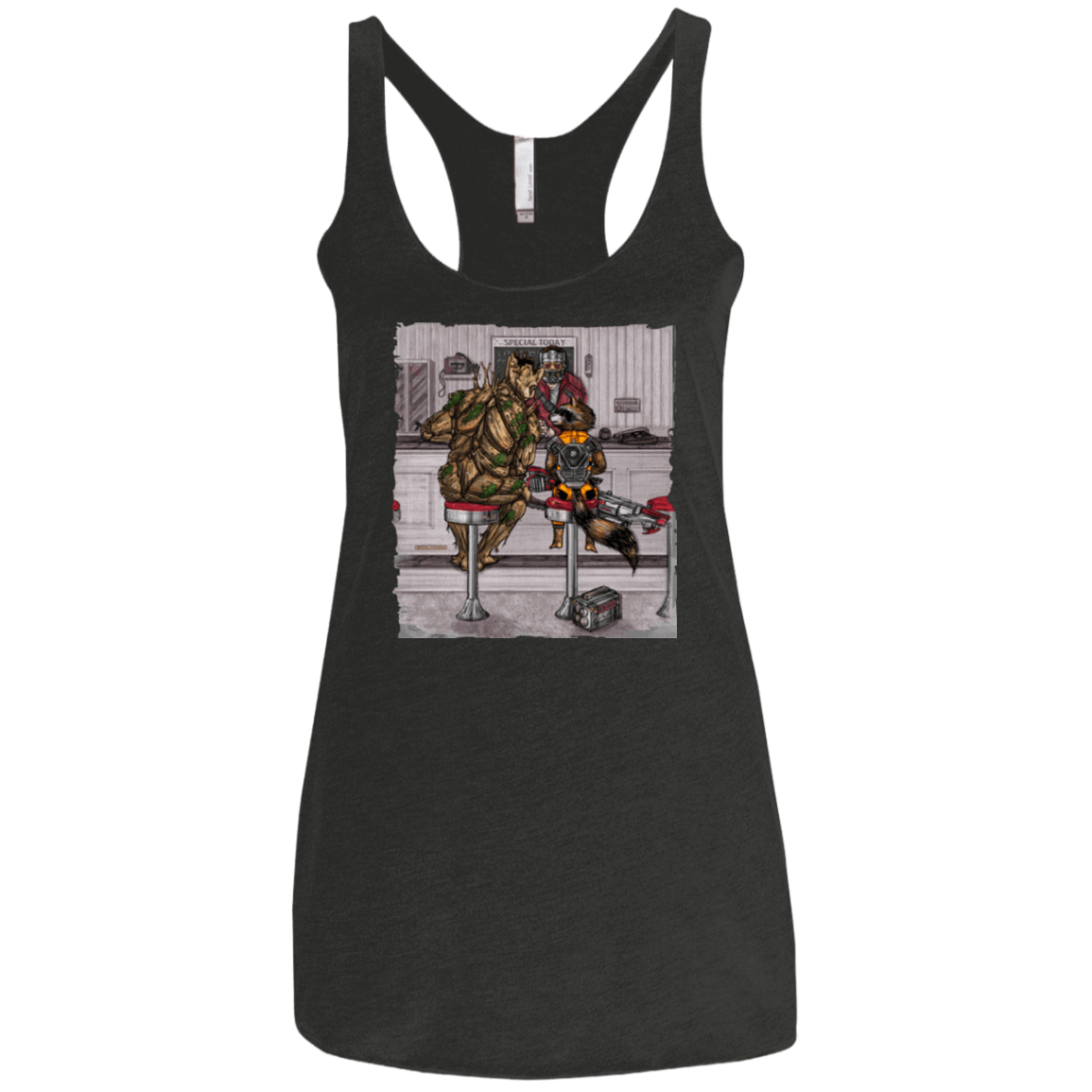 T-Shirts Vintage Black / X-Small The Runaways Women's Triblend Racerback Tank