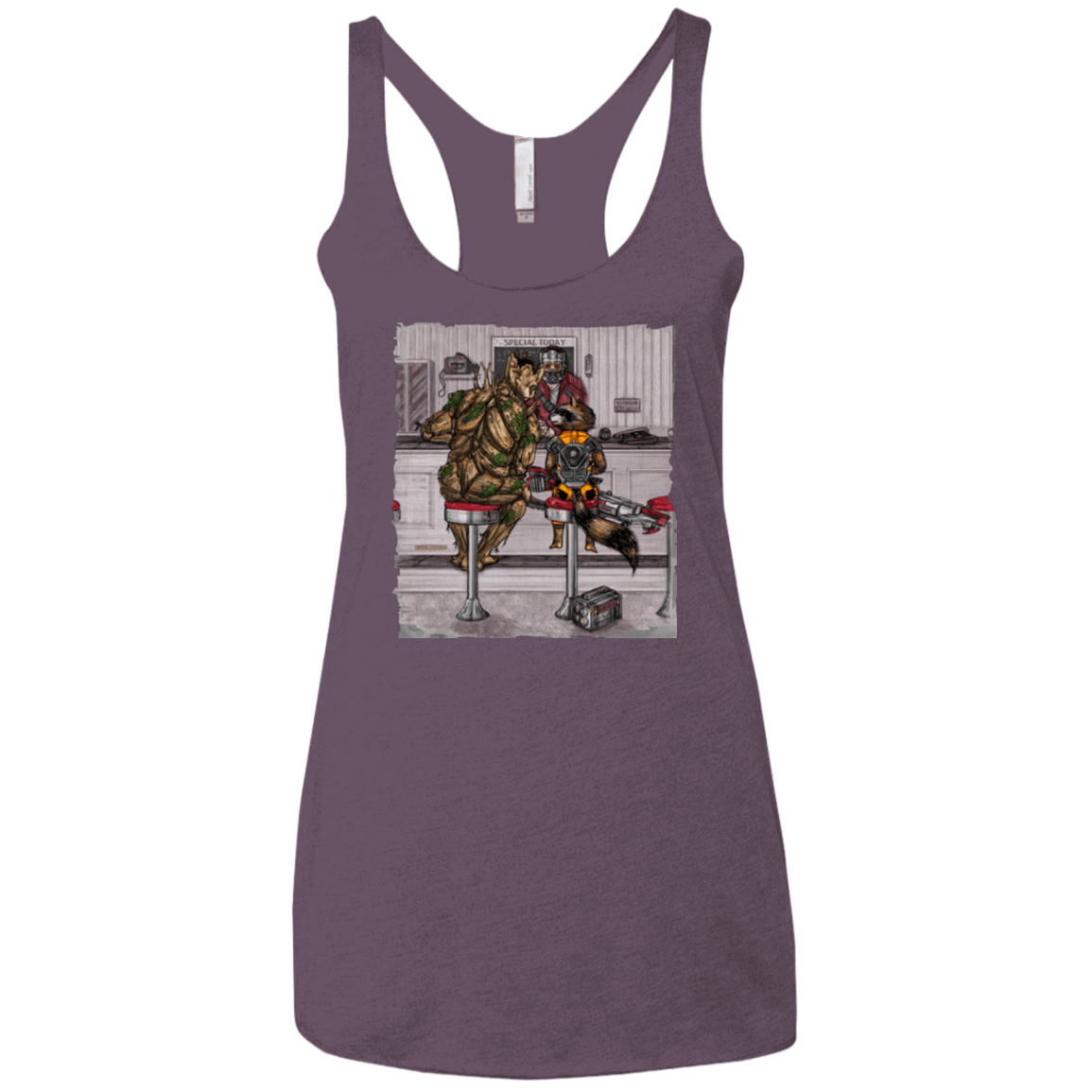 T-Shirts Vintage Purple / X-Small The Runaways Women's Triblend Racerback Tank
