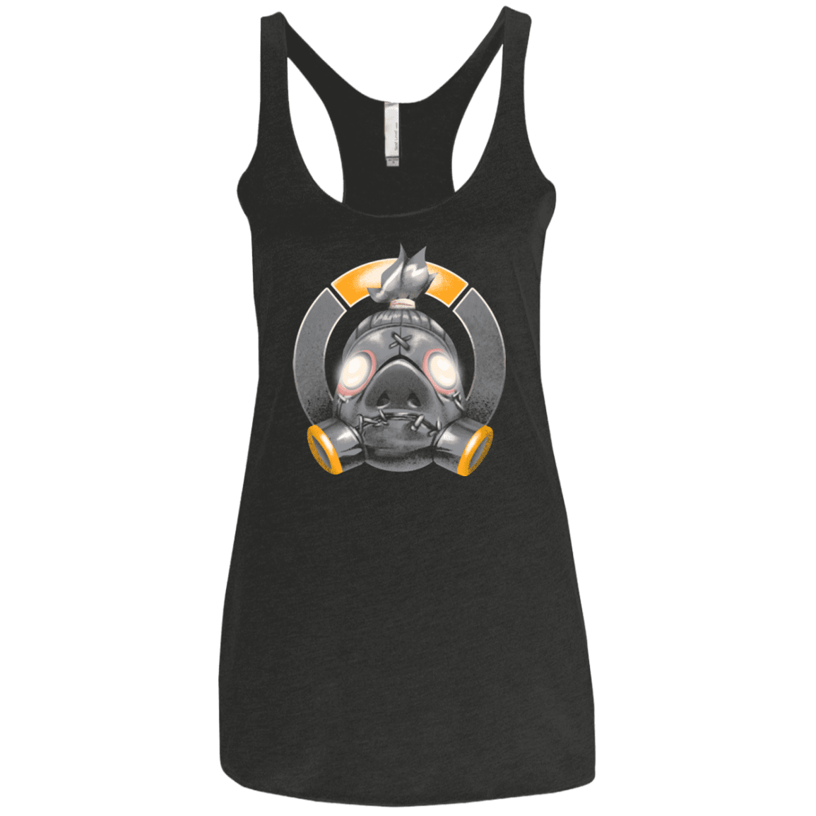 T-Shirts Vintage Black / X-Small The Ruthless Killer Women's Triblend Racerback Tank