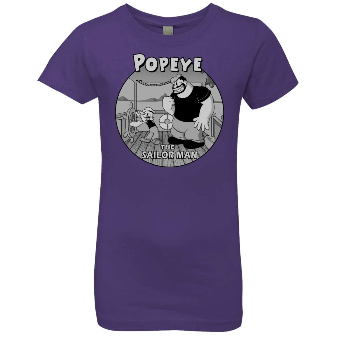 T-Shirts Purple Rush / YXS The Sailor Man Girls Premium T-Shirt