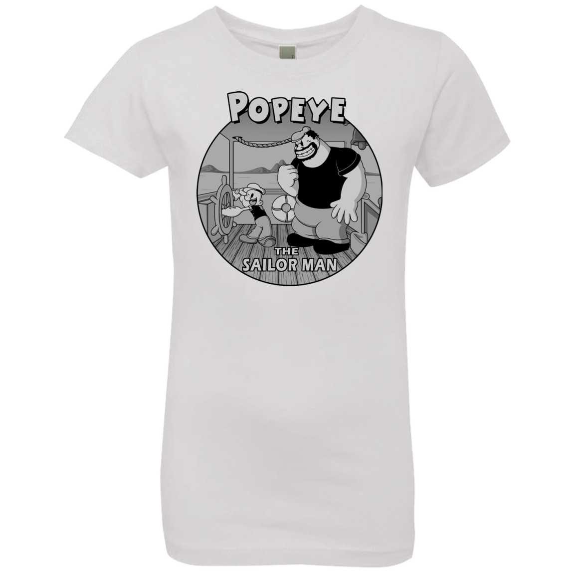 T-Shirts White / YXS The Sailor Man Girls Premium T-Shirt