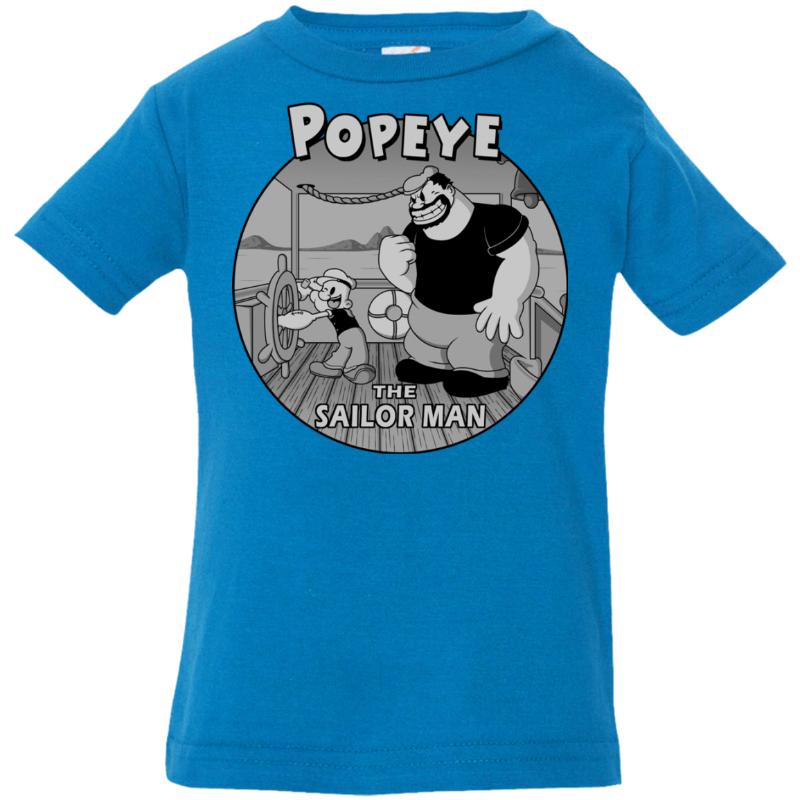 T-Shirts Cobalt / 6 Months The Sailor Man Infant Premium T-Shirt