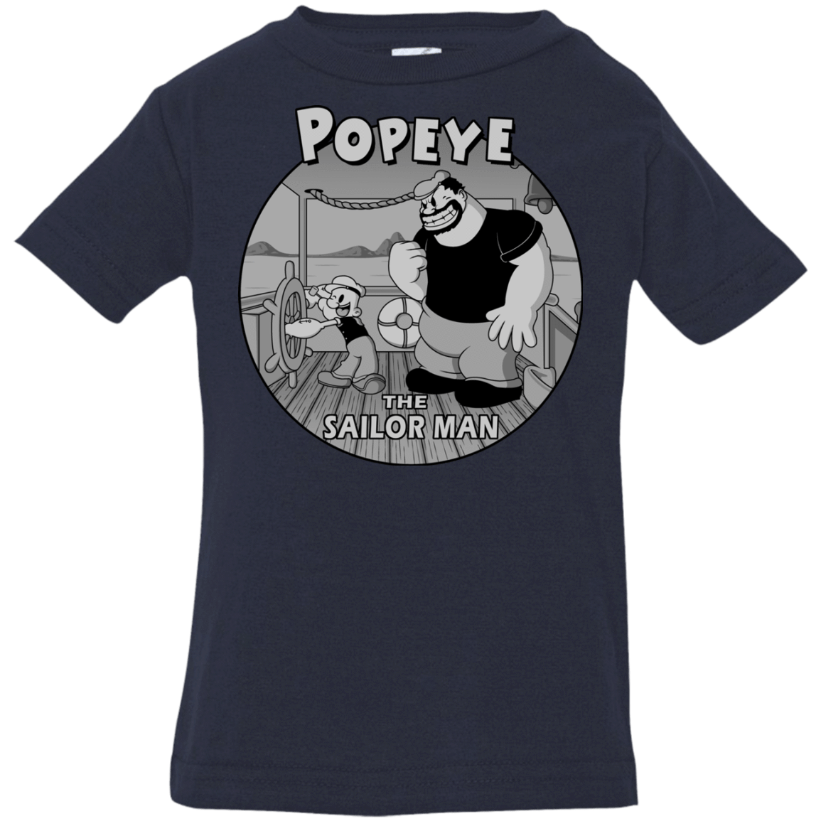 T-Shirts Navy / 6 Months The Sailor Man Infant Premium T-Shirt