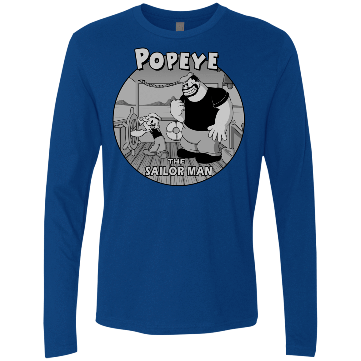 T-Shirts Royal / S The Sailor Man Men's Premium Long Sleeve