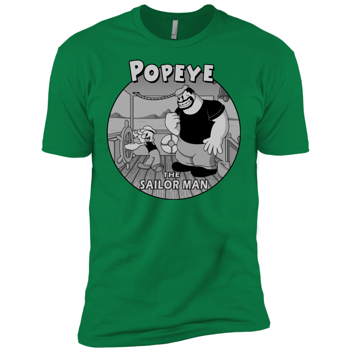 T-Shirts Kelly Green / X-Small The Sailor Man Men's Premium T-Shirt