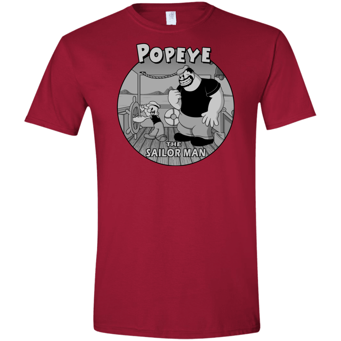 The Sailor Man Men's Semi-Fitted Softstyle