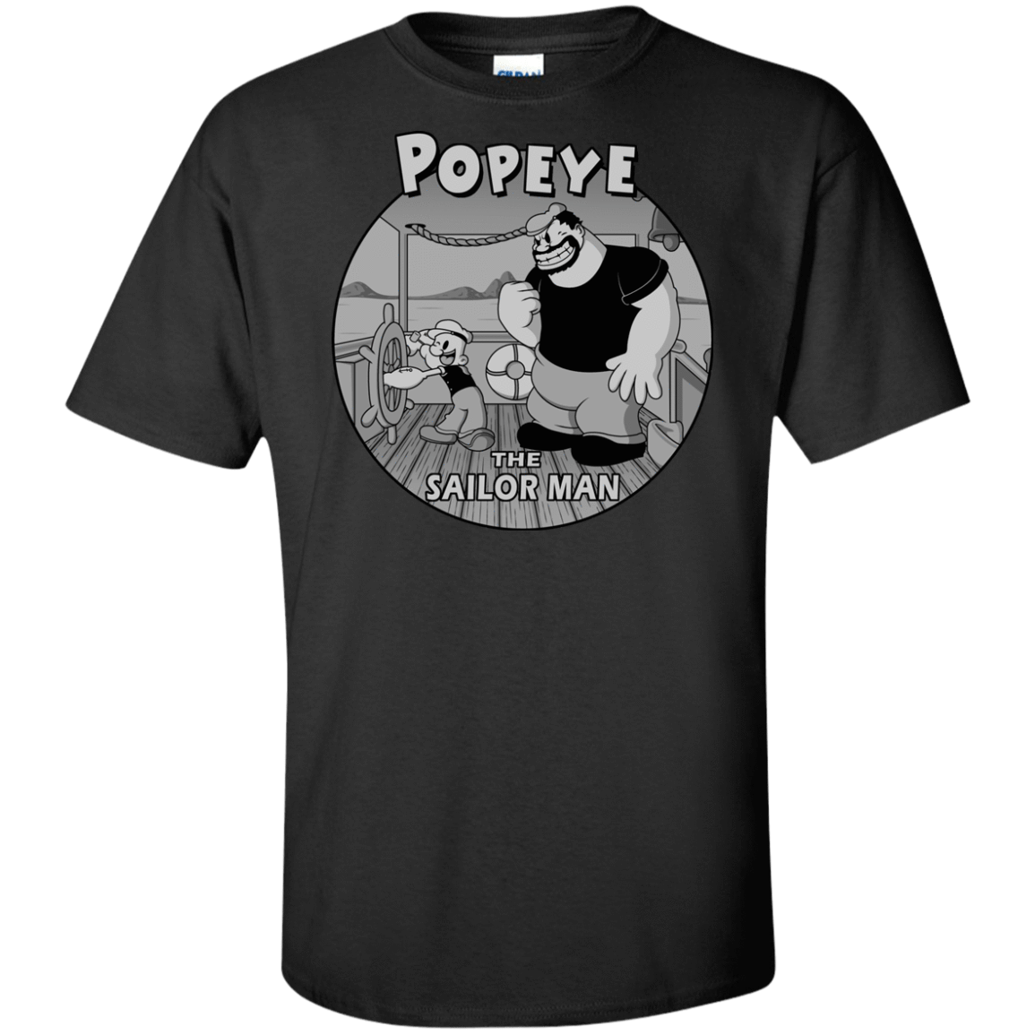 T-Shirts Black / XLT The Sailor Man Tall T-Shirt