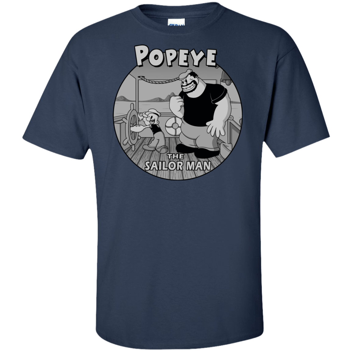 T-Shirts Navy / XLT The Sailor Man Tall T-Shirt