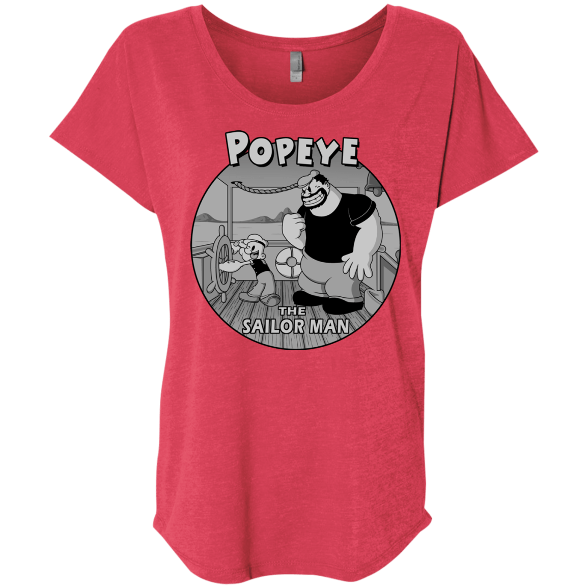 The Sailor Man Triblend Dolman Sleeve