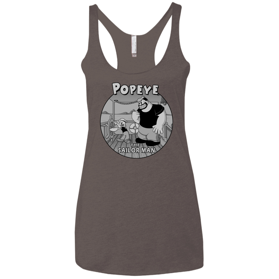 The Sailor Man Women's Triblend Racerback Tank