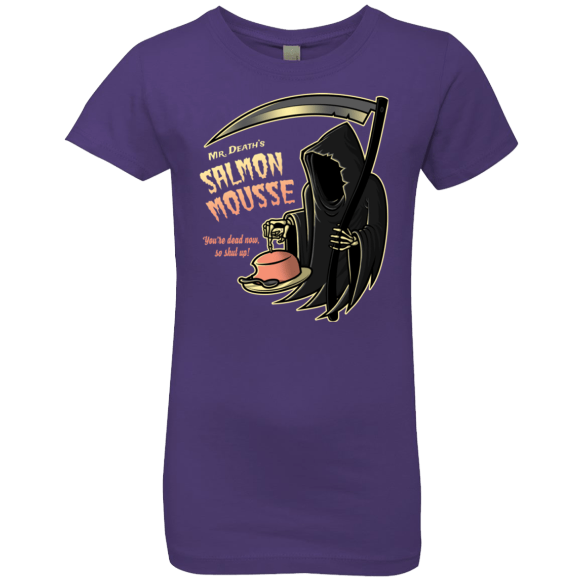 T-Shirts Purple Rush / YXS The Salmon Mousse Girls Premium T-Shirt