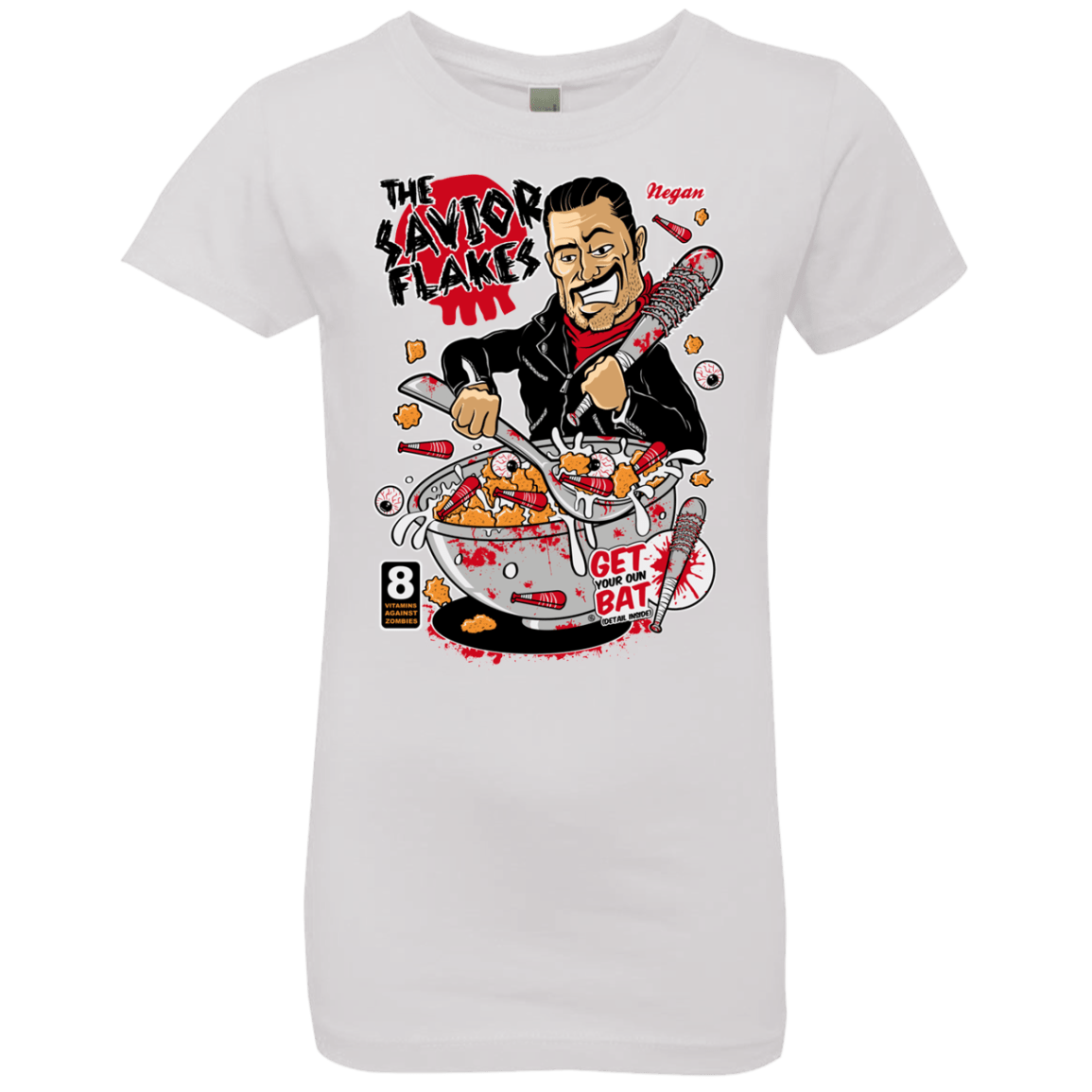 T-Shirts White / YXS The Savior Flakes Girls Premium T-Shirt