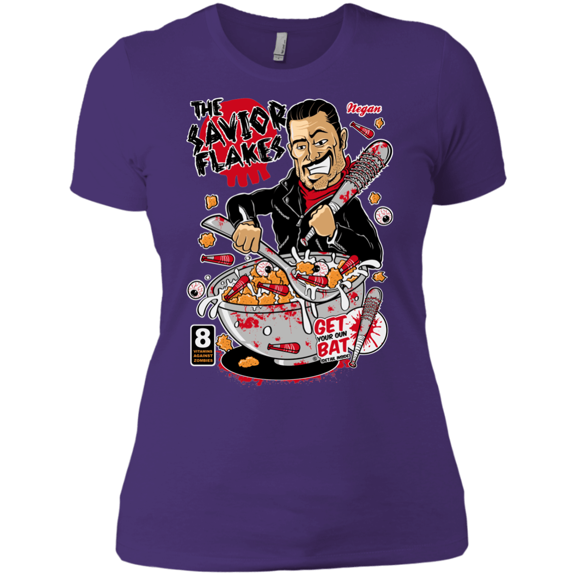 T-Shirts Purple Rush/ / X-Small The Savior Flakes Women's Premium T-Shirt