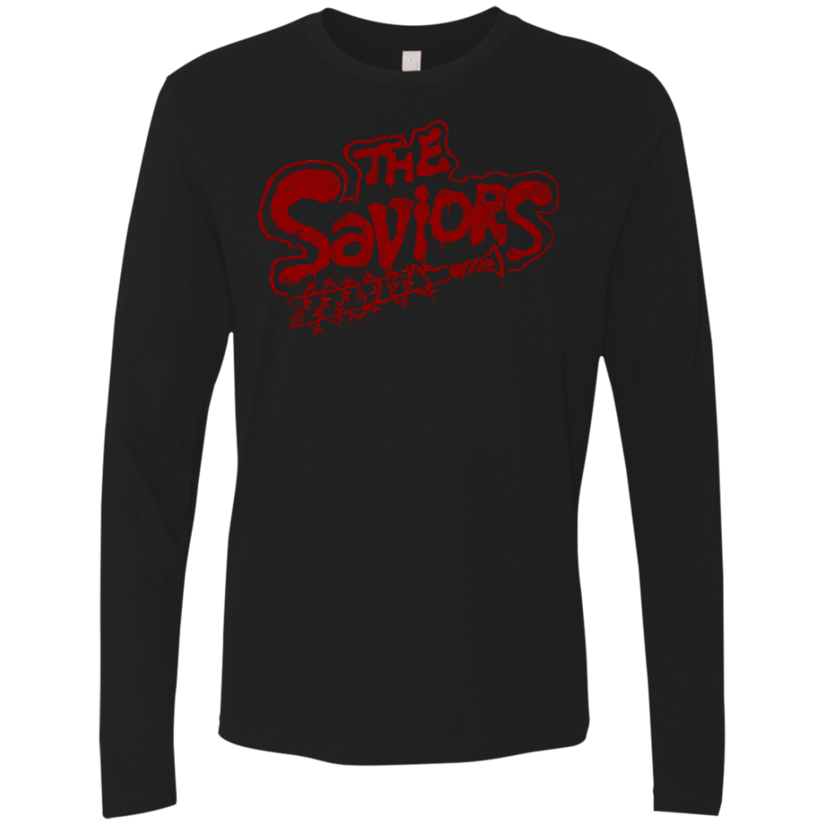 T-Shirts Black / Small The Saviors Men's Premium Long Sleeve