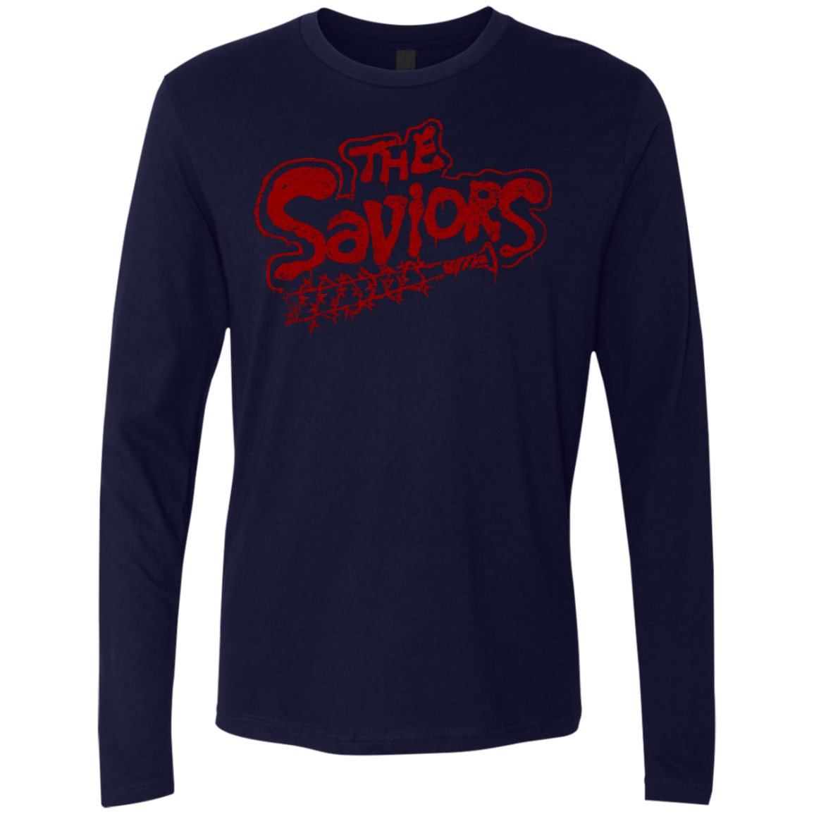 T-Shirts Midnight Navy / Small The Saviors Men's Premium Long Sleeve