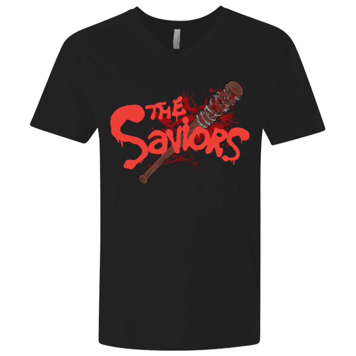 T-Shirts Black / X-Small The Saviors Men's Premium V-Neck