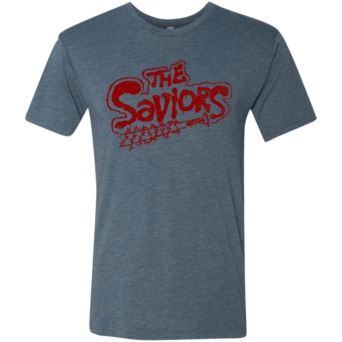 T-Shirts Indigo / Small The Saviors Men's Triblend T-Shirt