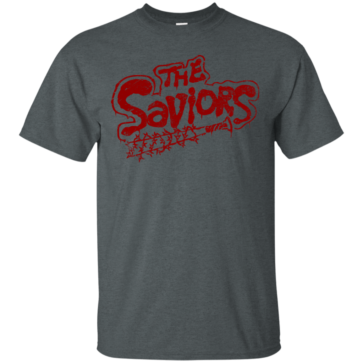 T-Shirts Dark Heather / Small The Saviors T-Shirt
