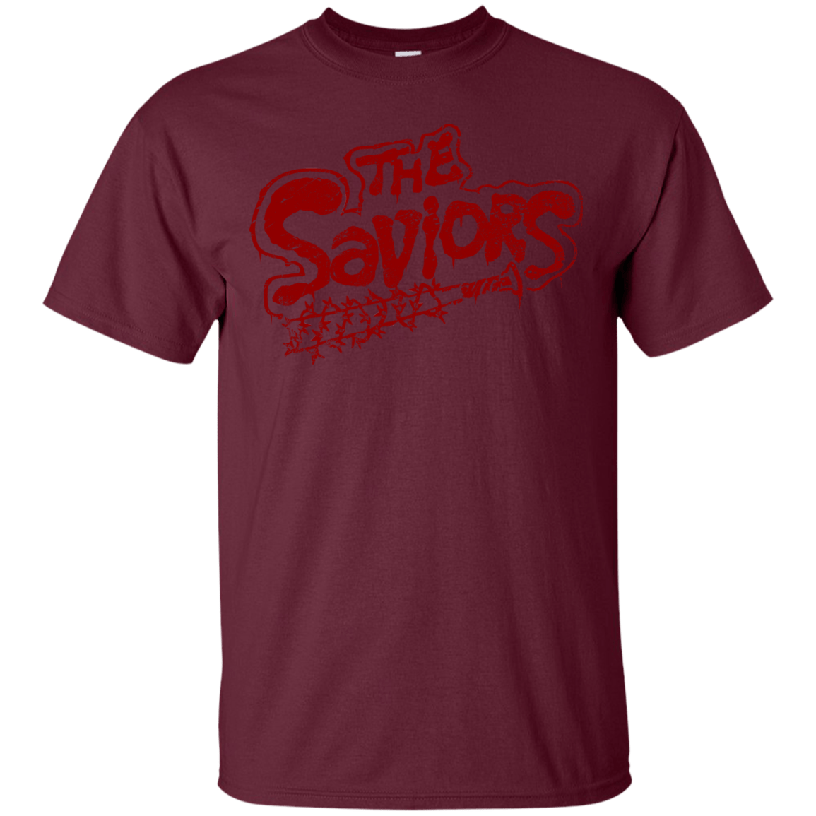 T-Shirts Maroon / Small The Saviors T-Shirt