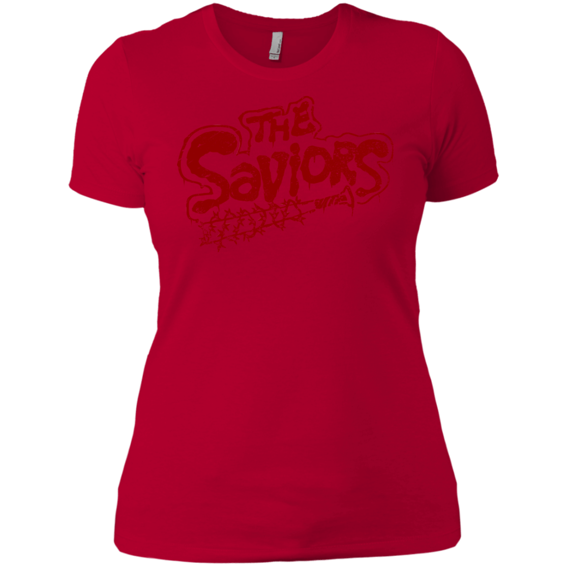 T-Shirts Red / X-Small The Saviors Women's Premium T-Shirt