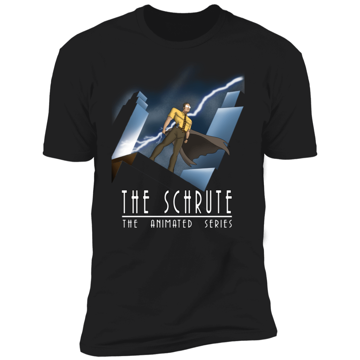 T-Shirts Black / X-Small The Schrute THE ANIMATED SERIES Men's Premium T-Shirt