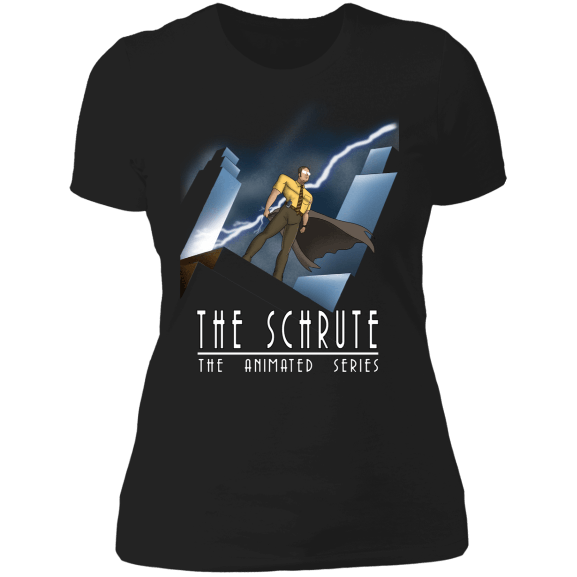 T-Shirts Black / X-Small The Schrute THE ANIMATED SERIES Women's Premium T-Shirt
