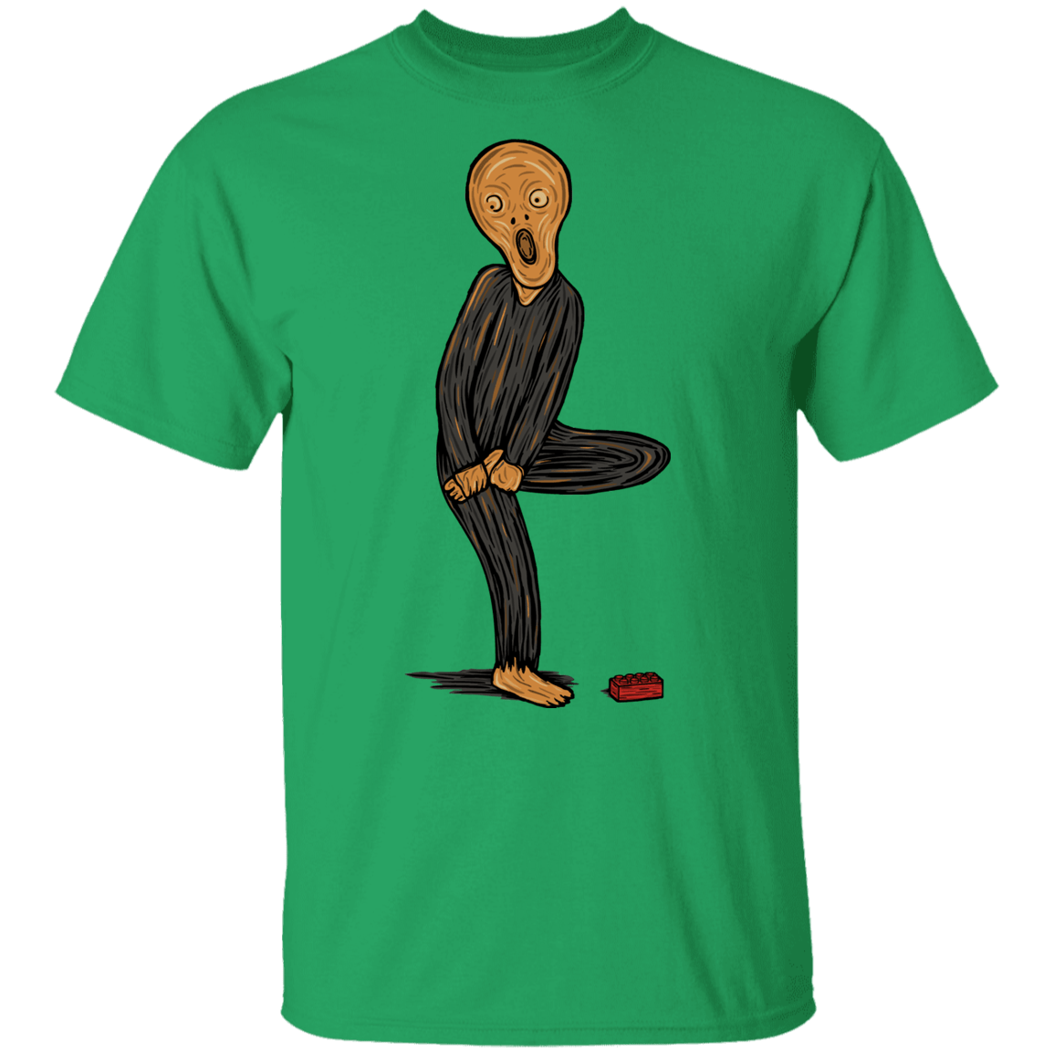 T-Shirts Irish Green / YXS The Scream Of Pain Youth T-Shirt