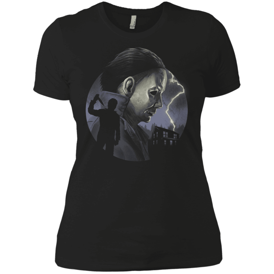 T-Shirts Black / X-Small The Shaped Slasher Women's Premium T-Shirt