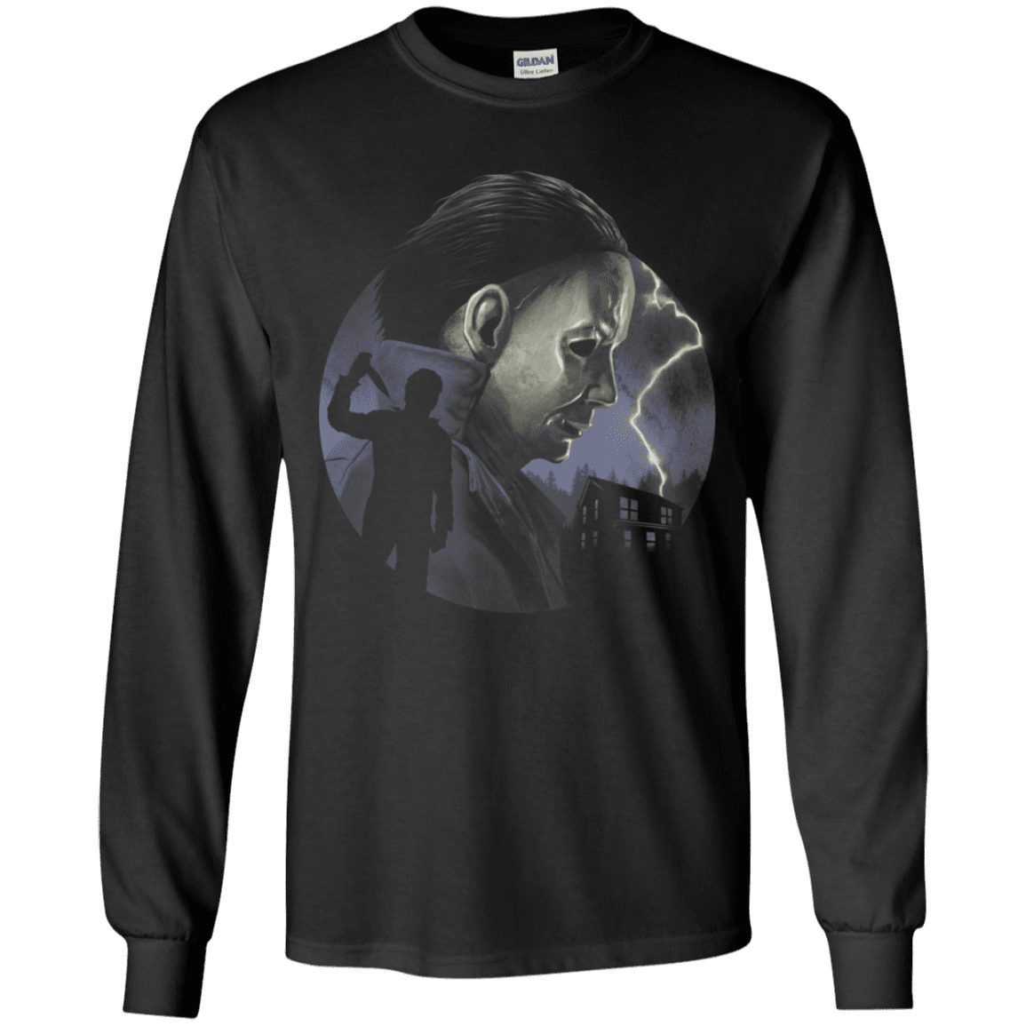 T-Shirts Black / YS The Shaped Slasher Youth Long Sleeve T-Shirt