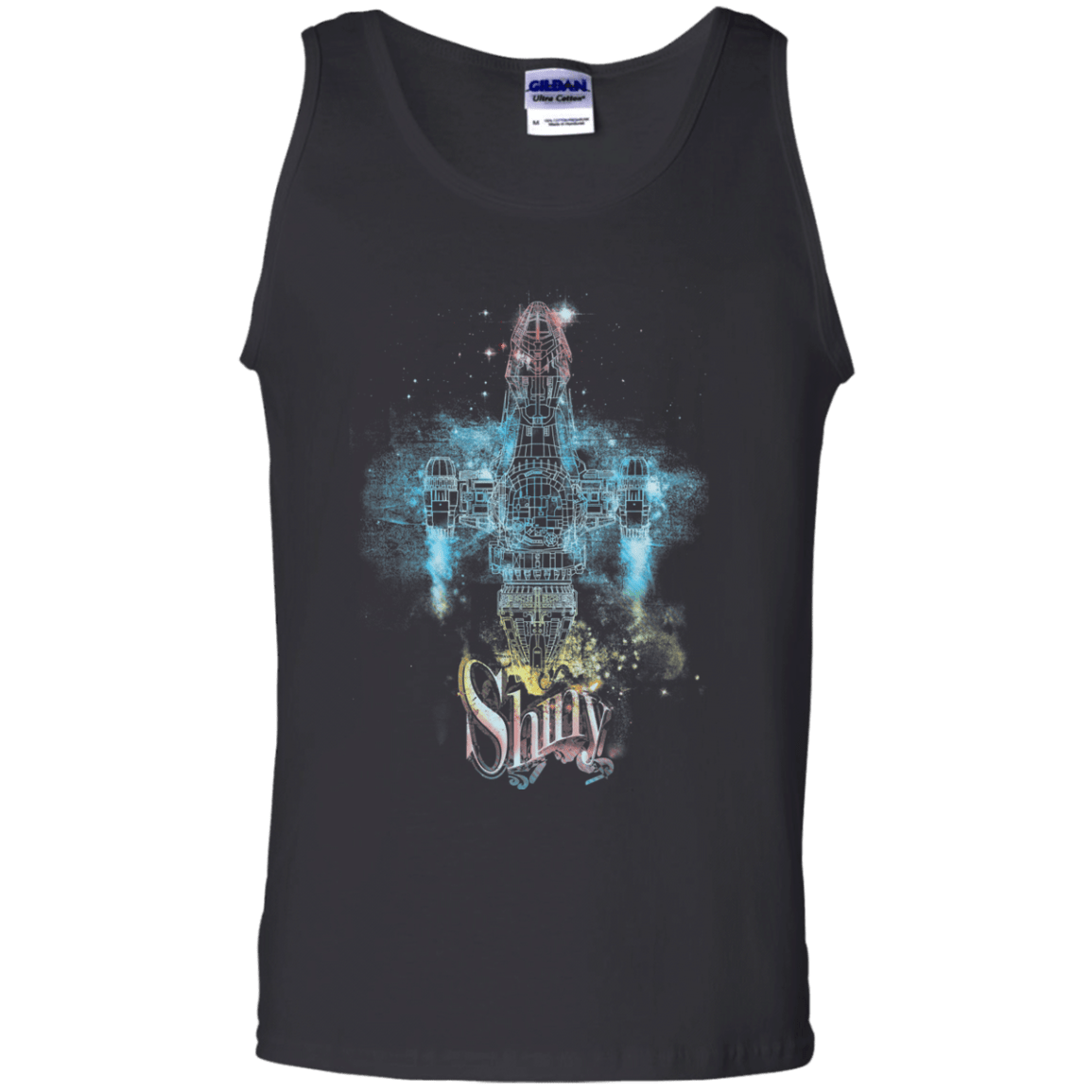 The Shiniest Spaceship Men's Tank Top