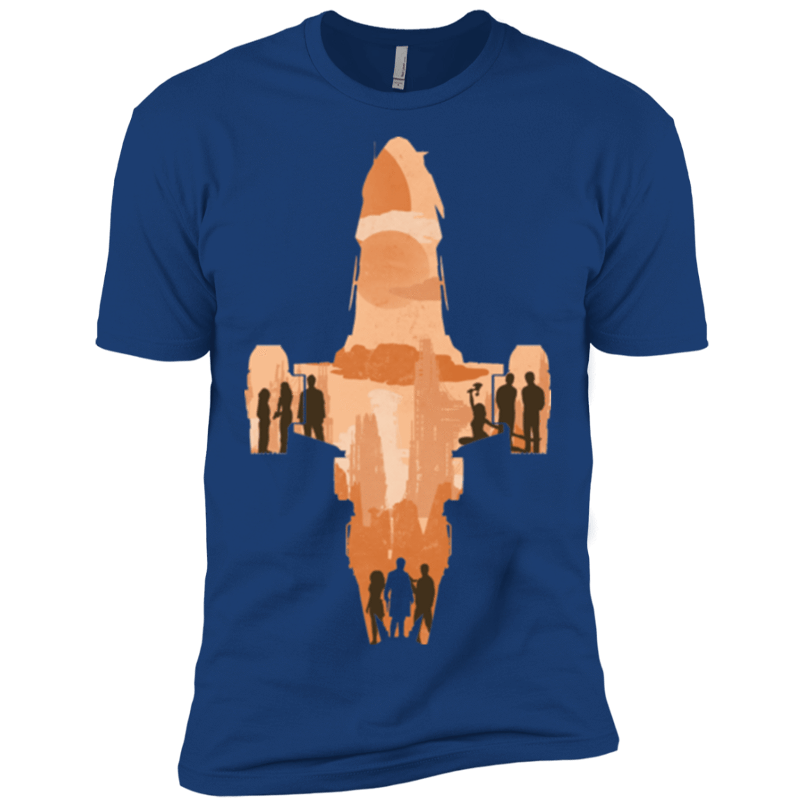 T-Shirts Royal / X-Small The Shiny Ship Men's Premium T-Shirt