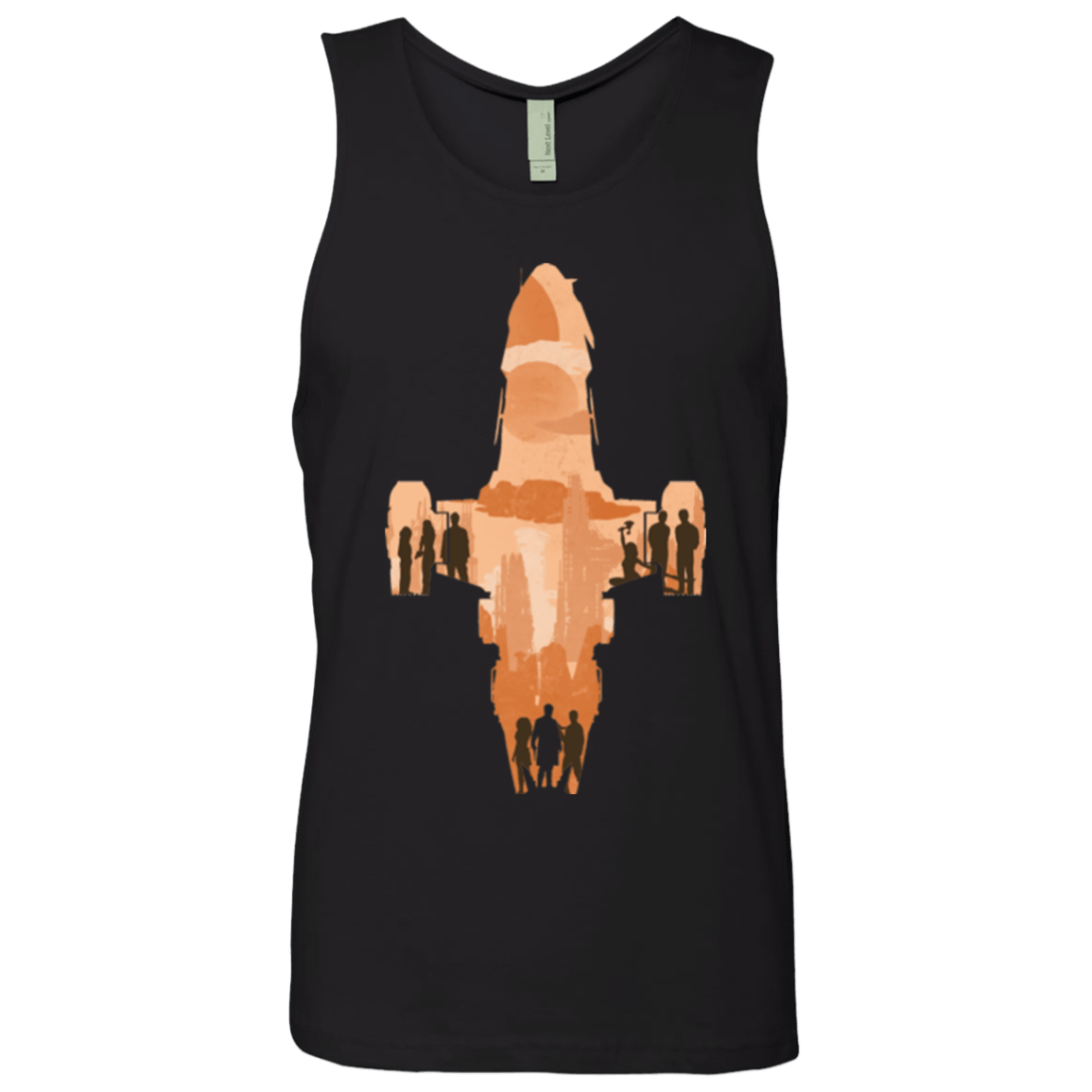 T-Shirts Black / Small The Shiny Ship Men's Premium Tank Top